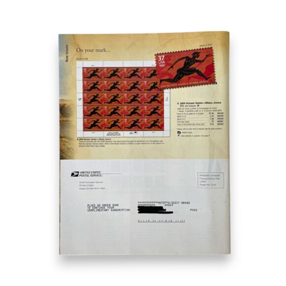 USA Philatelic Catalogs Magazines Lot of 3 2002 2004 USPS Stamps - Picture 4 of 7